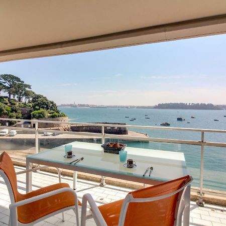 Appartement Studio Le Bellevue-2 à Dinard Extérieur photo