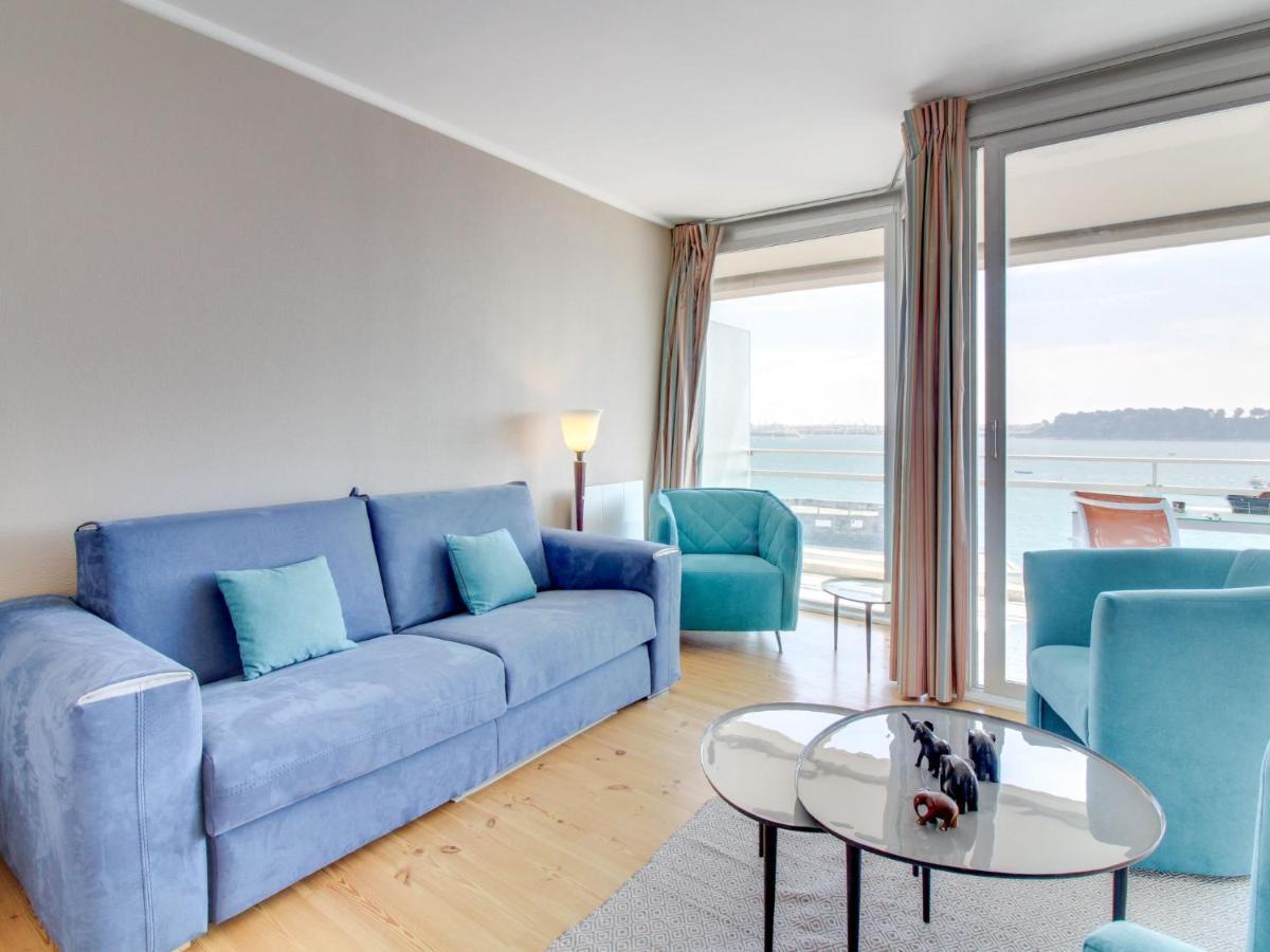Appartement Studio Le Bellevue-2 à Dinard Extérieur photo