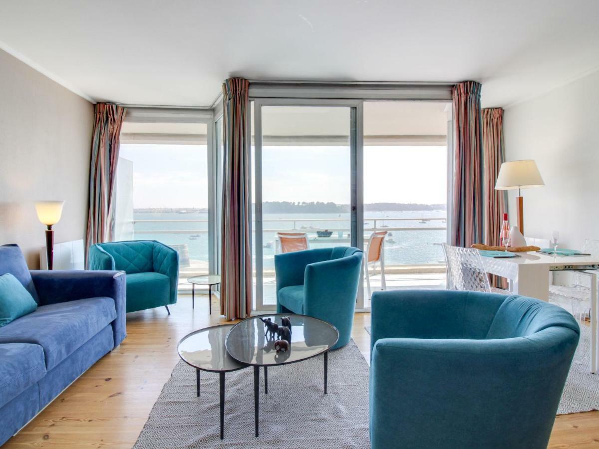 Appartement Studio Le Bellevue-2 à Dinard Extérieur photo