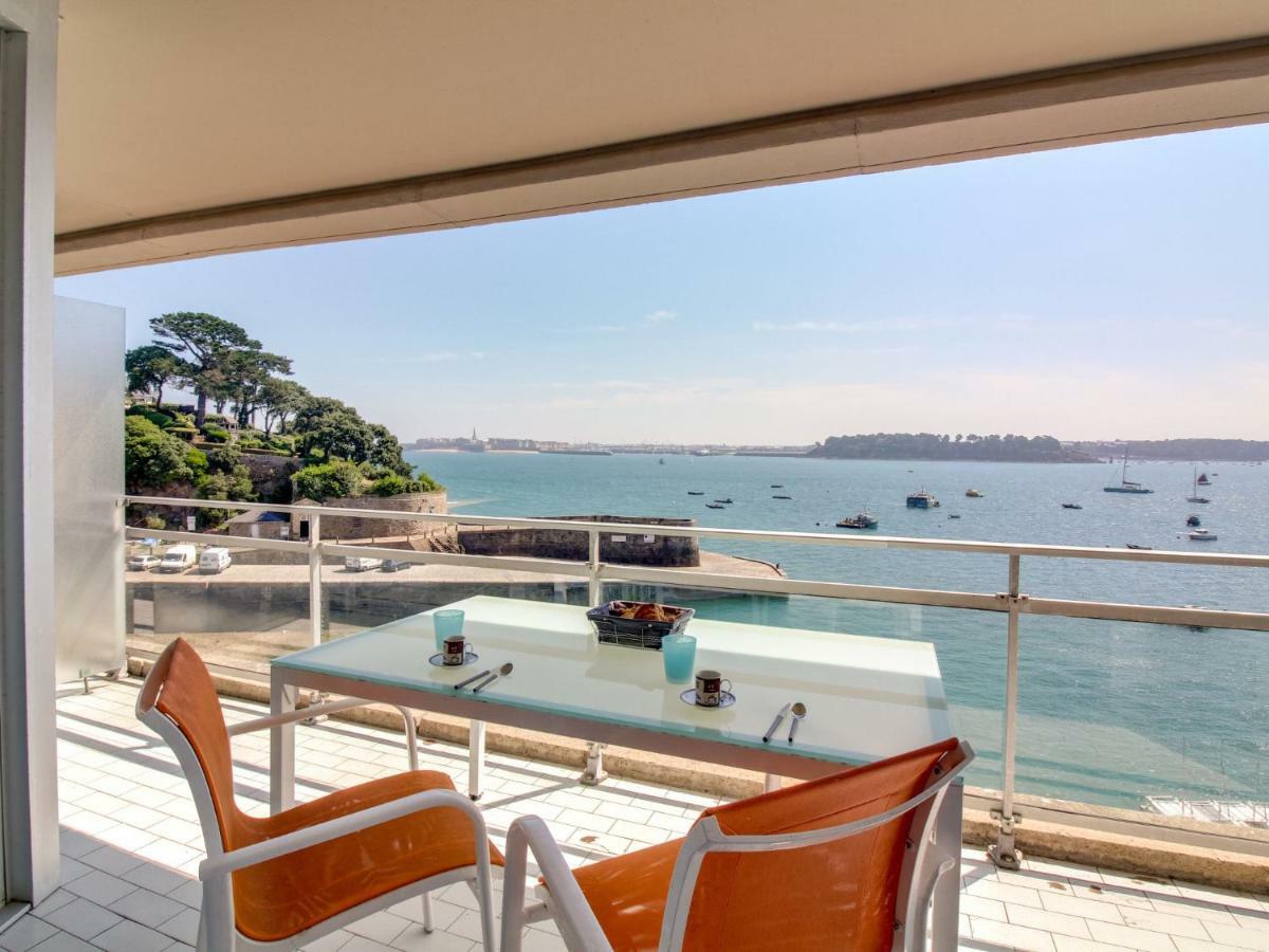 Appartement Studio Le Bellevue-2 à Dinard Extérieur photo