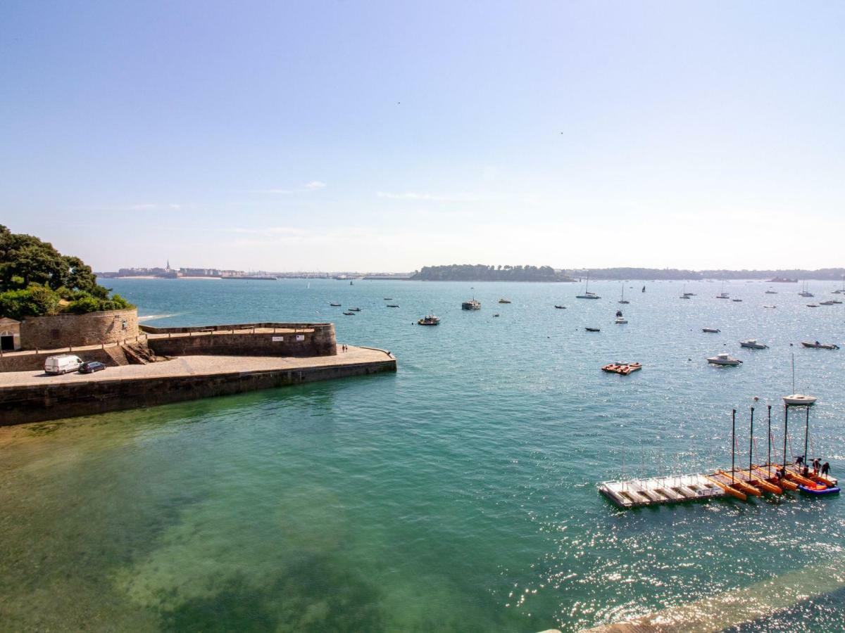 Appartement Studio Le Bellevue-2 à Dinard Extérieur photo