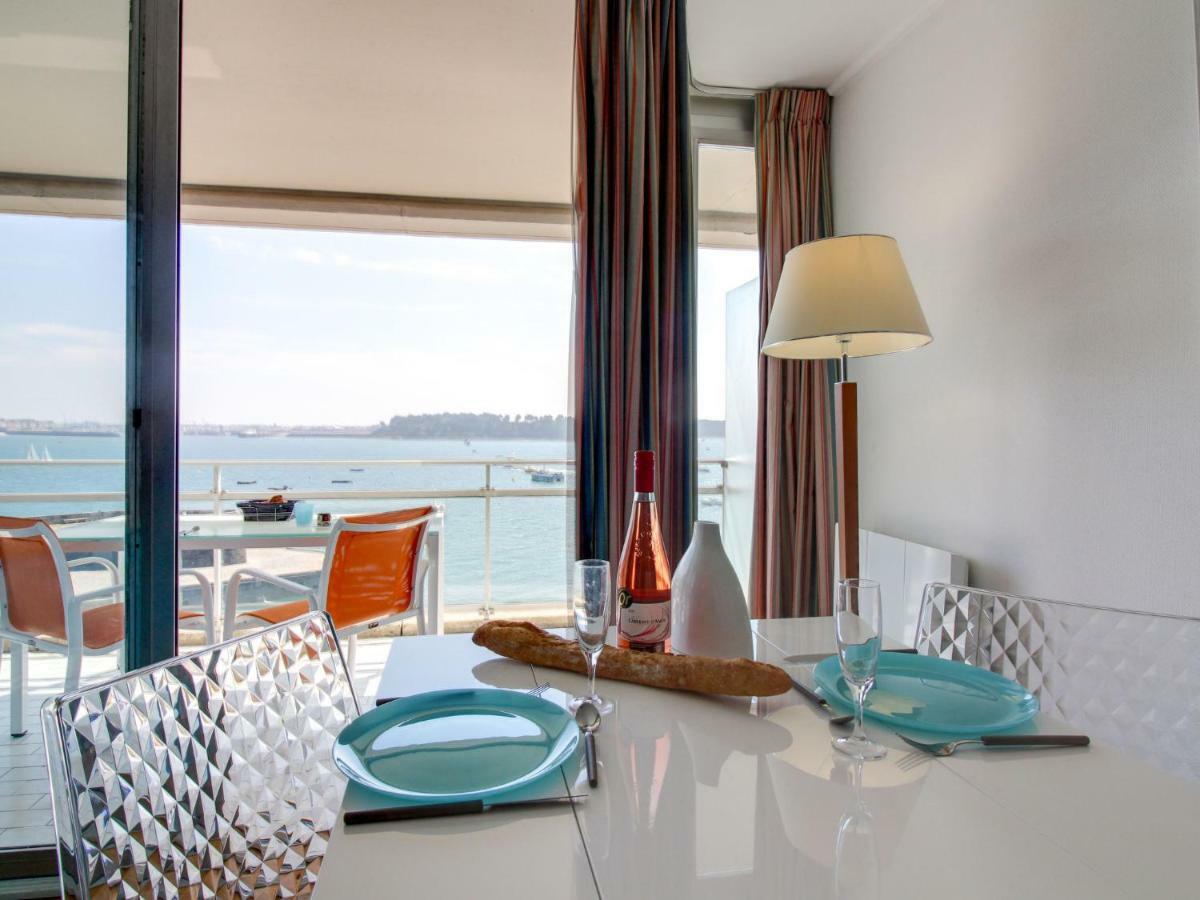 Appartement Studio Le Bellevue-2 à Dinard Extérieur photo